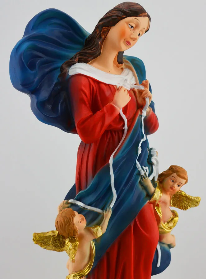 Religieus Beeld Maria die Knopen Ontwart - 30 cm (pic 4)