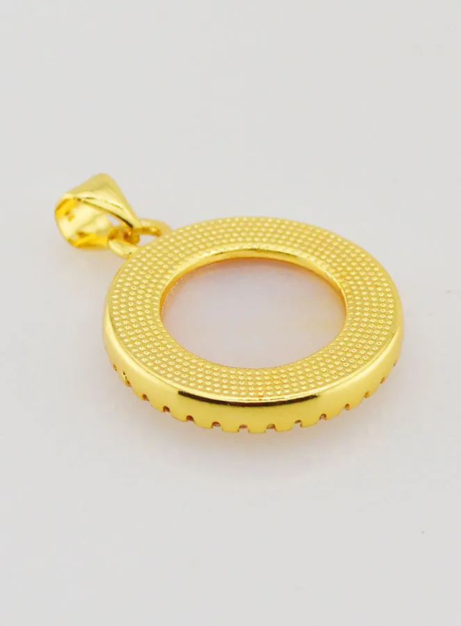 Parelmoer Hanger Heilig Hart van Jezus - 22 mm (pic 4)