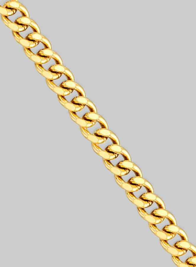 Collier 45cm 375 Goud - Gourmet Schakel 1,2 mm (pic 2)