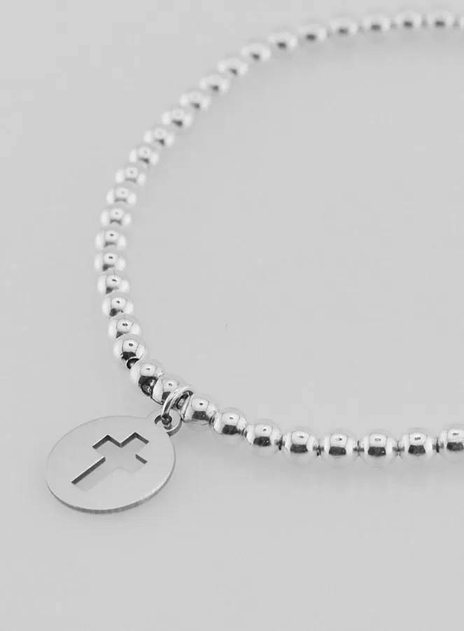 Bol Armband Opengewerkt Kruis - 925 Zilver (pic 4)