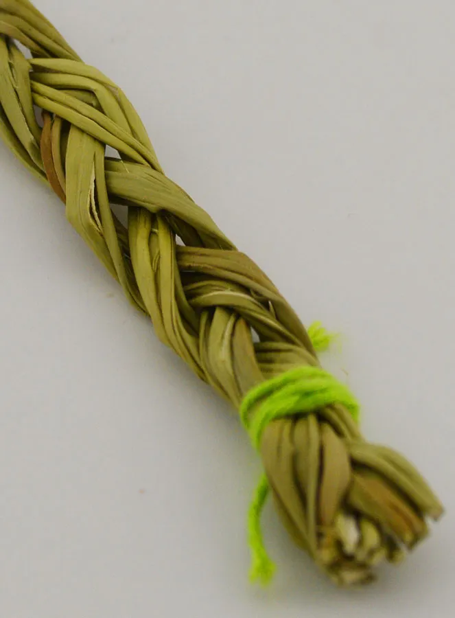 Gevlochten Sweetgrass - 10 cm (pic 4)