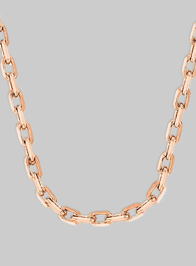 Collier 45cm Anker Schakel 1,4mm - Roségoud Verguld (pic 1)