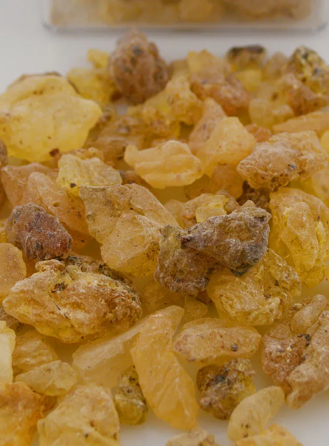 Religieuze Wierook Copal + Gebed St Franciscus (pic 2)
