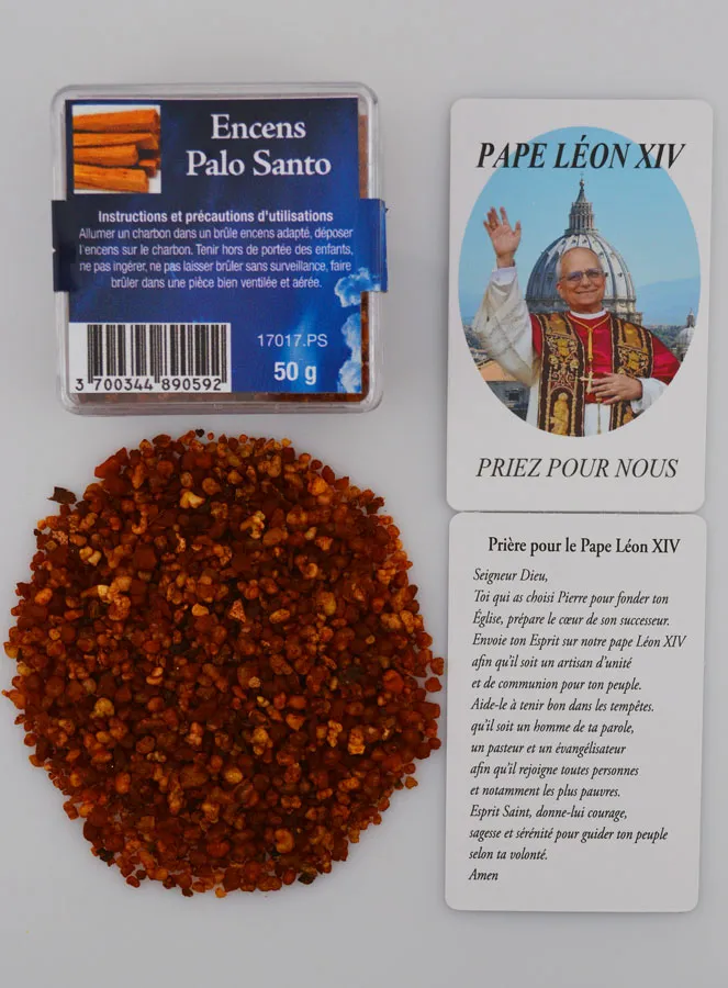 Religieuze Wierook Palo Santo en Gebed voor Paus Leo XIV (pic 1)