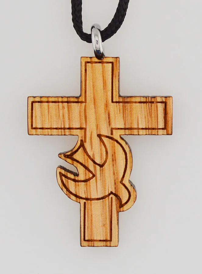 Hanger Kruis Vormsel - Duif van de Heilige Geest (pic 1)