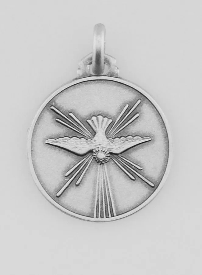 Hanger Aandenken aan het Vormsel - Duif van 925 Zilver (pic 1)