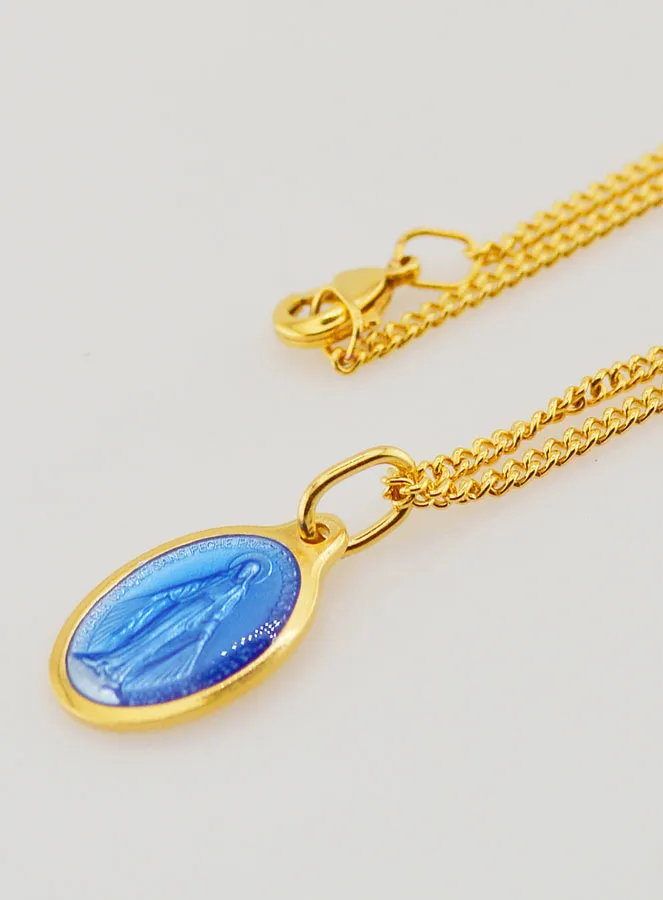 Religieus Collier en Wonderdadige Medaille (pic 1)