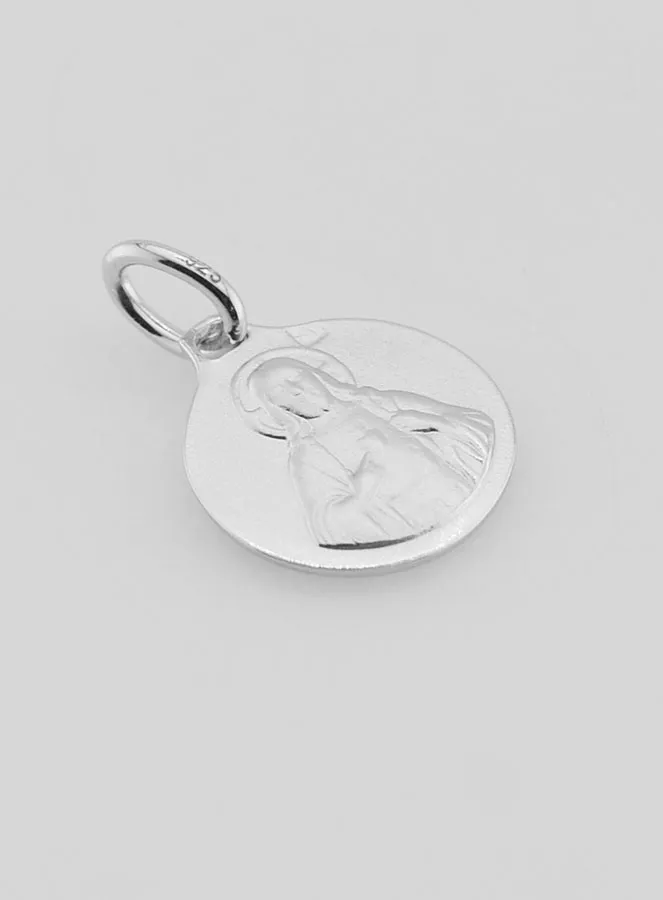 Zilveren Hanger Scapulier - 14 mm (pic 3)