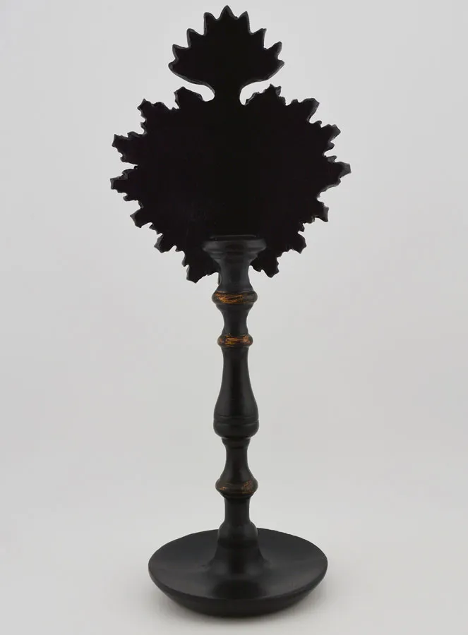 Ex Voto op Voet Zwart en Brons - 23cm (pic 4)