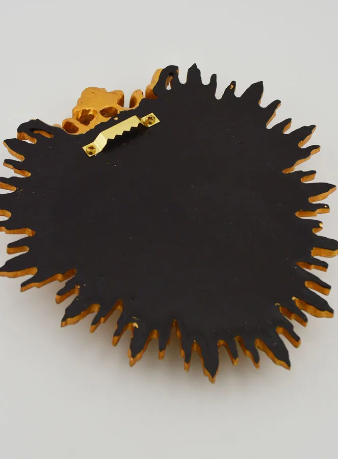 Ex Voto Wanddecoratie Gekroond Hart - 18cm (pic 4)
