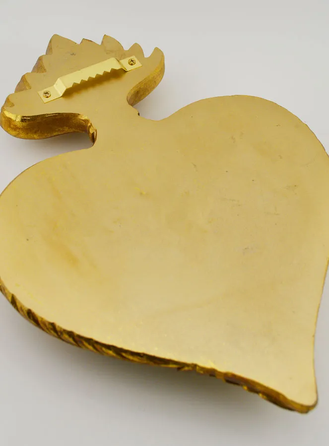 Ex Voto Muurdecoratie Versierd Hart - 28cm (pic 4)