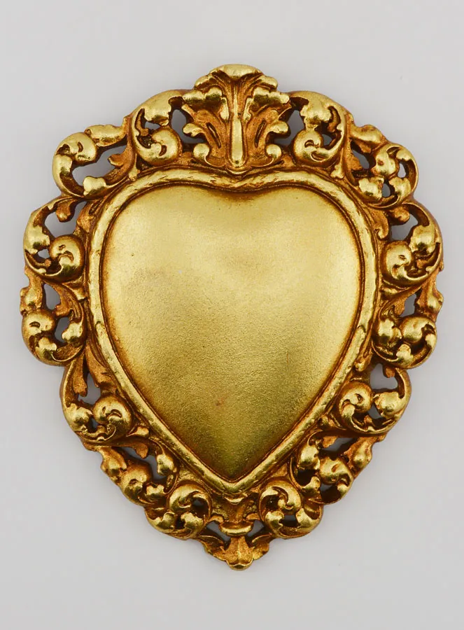 Ex Voto Muurdecoratie Goudkleurig - 12cm (pic 1)