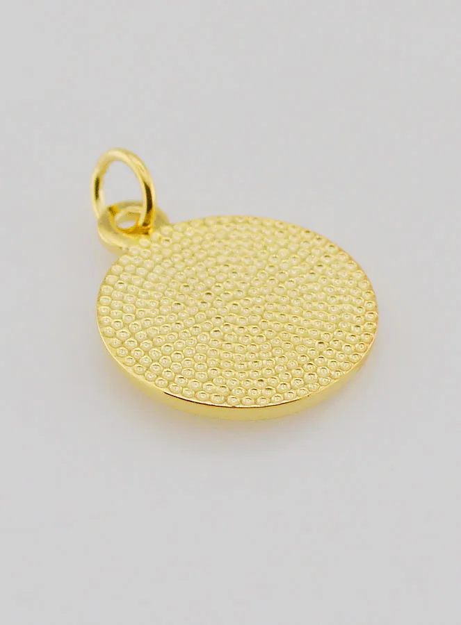 Vergulde Medaille Pater Laval - 18mm (pic 4)