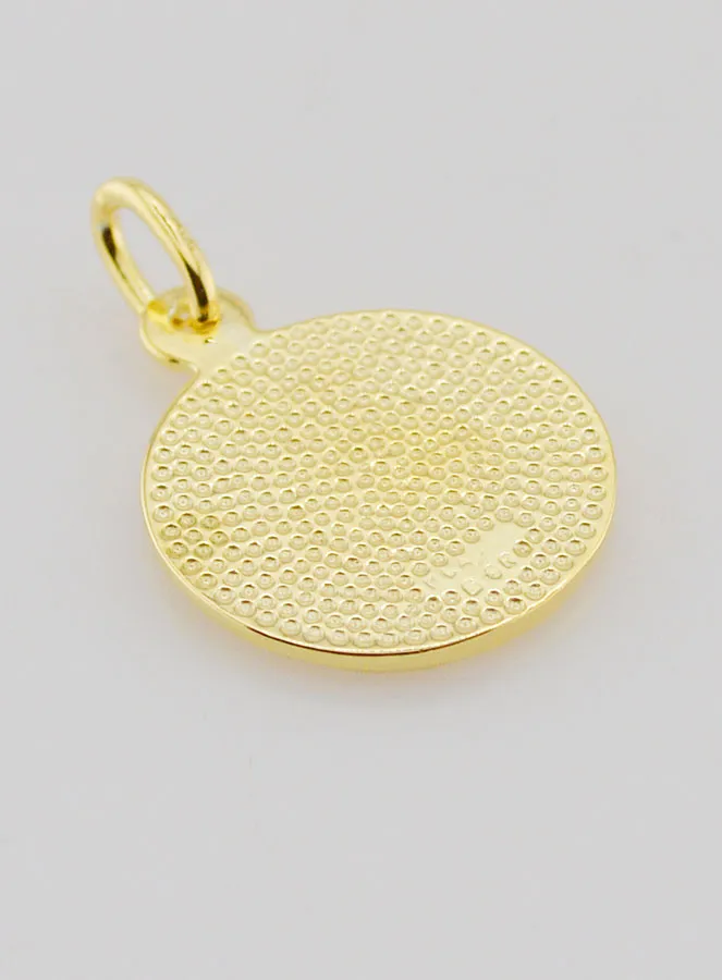 Medaille Heilige Anna en de Maagd Maria Verguld - 16 mm (pic 4)