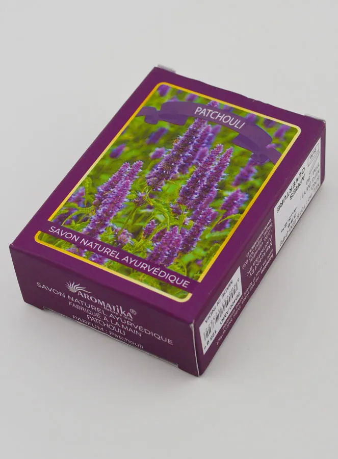 Zeep Patchouli Geur - Ayurvedische Traditie (pic 4)