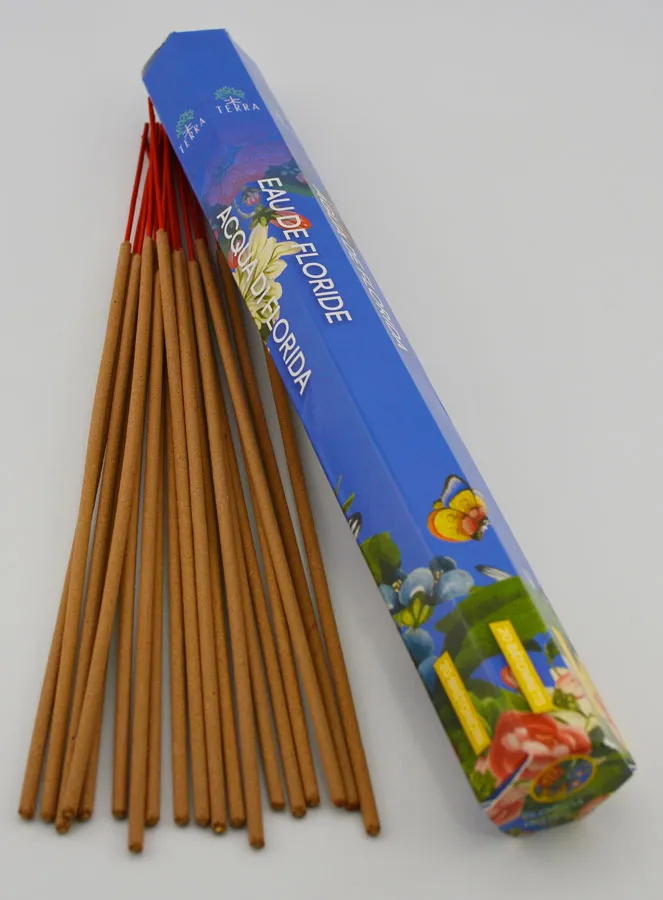 Wierookstokjes Florida Water 20g - Houtskoolvrij (pic 2)
