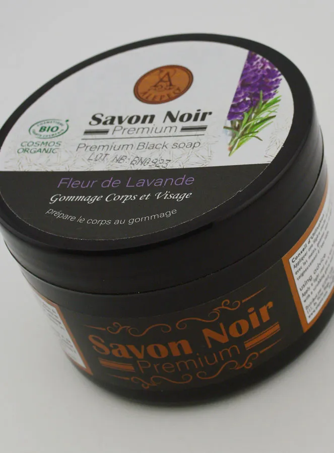 Zwarte Zeep Premium Bio - Lavendel (pic 4)