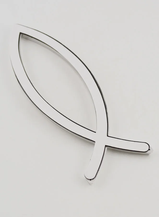 Auto Badge Christelijke Ichthus Vis - 14 cm (pic 3)