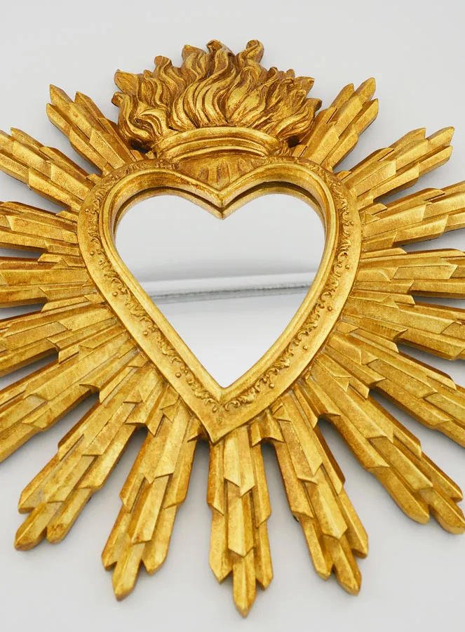 Ex Voto Spiegel Stralend Hart - 28 cm (pic 2)