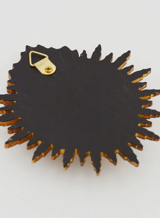Ex Voto Wanddecoratie Stralend Hart 11 cm - Goud (pic 4)