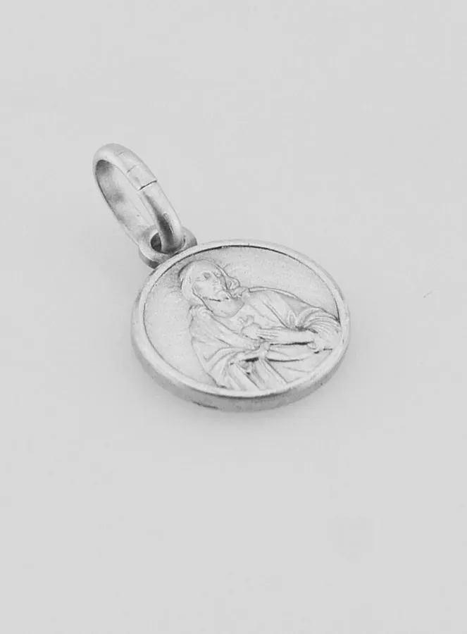 Scapulier Hanger van Gerhodineerd 925 Zilver - 10 mm (pic 4)
