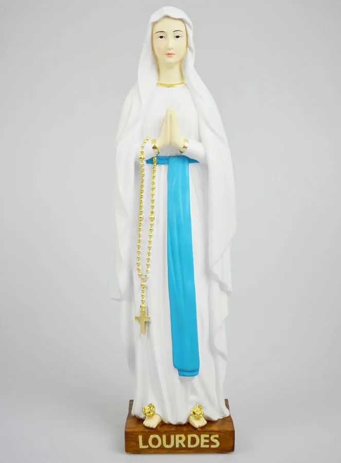 Religieus Beeld Onze-Lieve-Vrouw van Lourdes - 40 cm (pic 1)