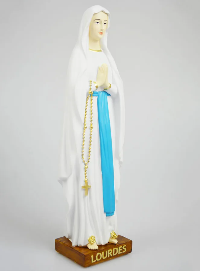 Religieus Beeld Onze-Lieve-Vrouw van Lourdes - 40 cm (pic 3)