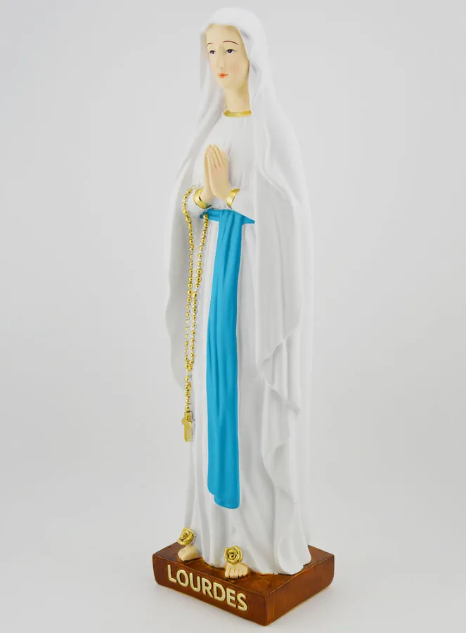 Religieus Beeld Onze-Lieve-Vrouw van Lourdes - 30 cm (pic 2)