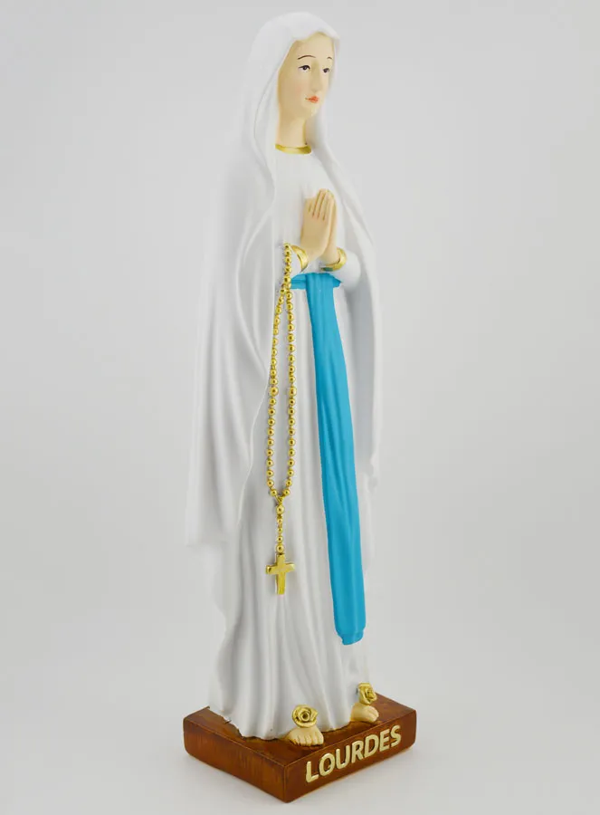 Religieus Beeld Onze-Lieve-Vrouw van Lourdes - 30 cm (pic 3)