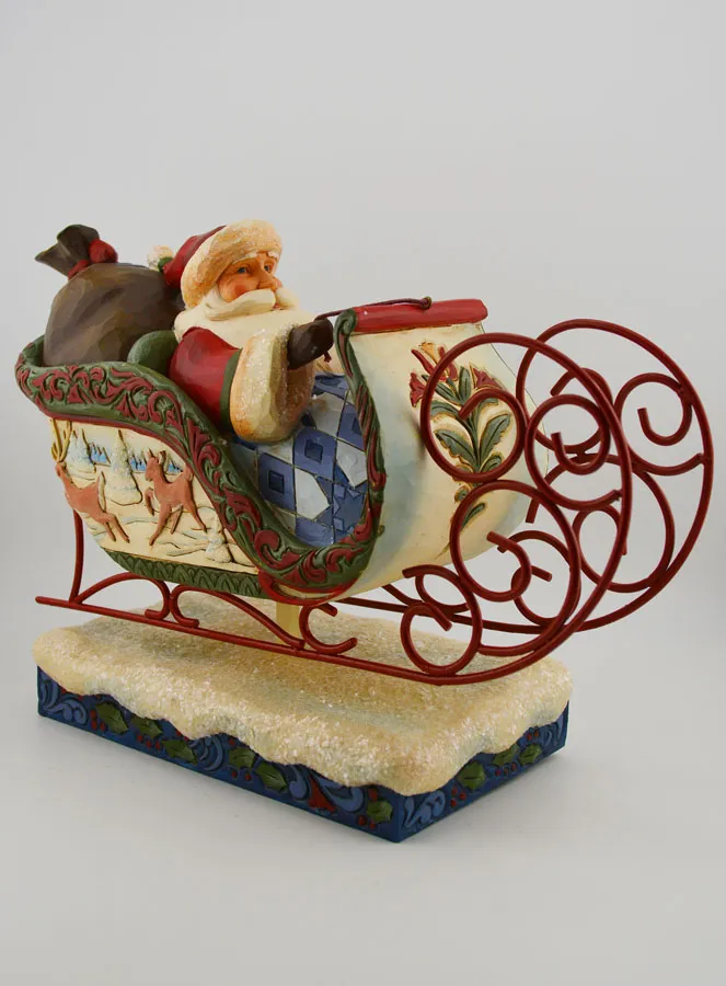 De Slee van de Kerstman - Jim Shore (pic 1)