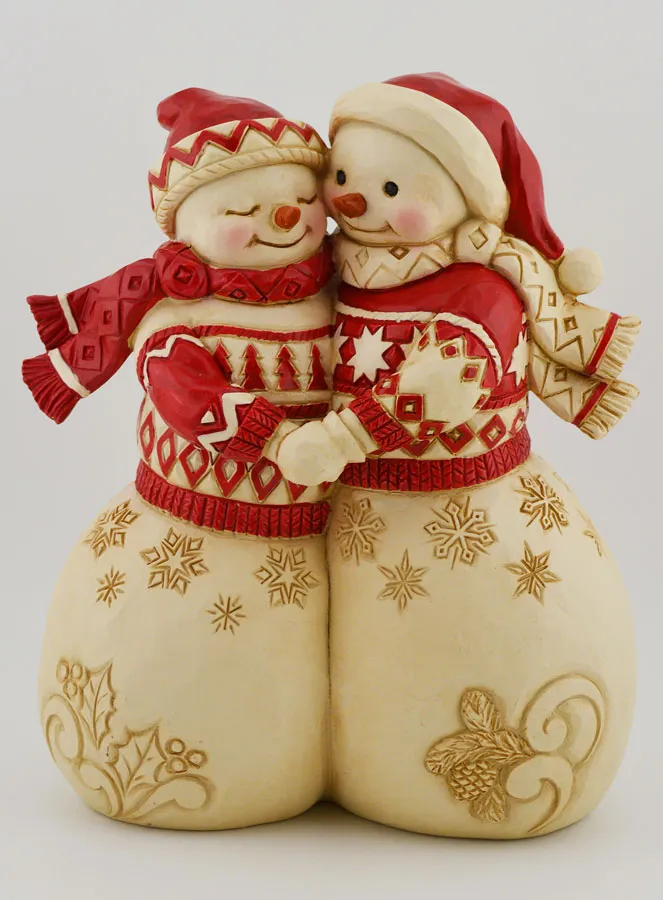 Sneeuwpop Koppel - Jim Shore (pic 1)