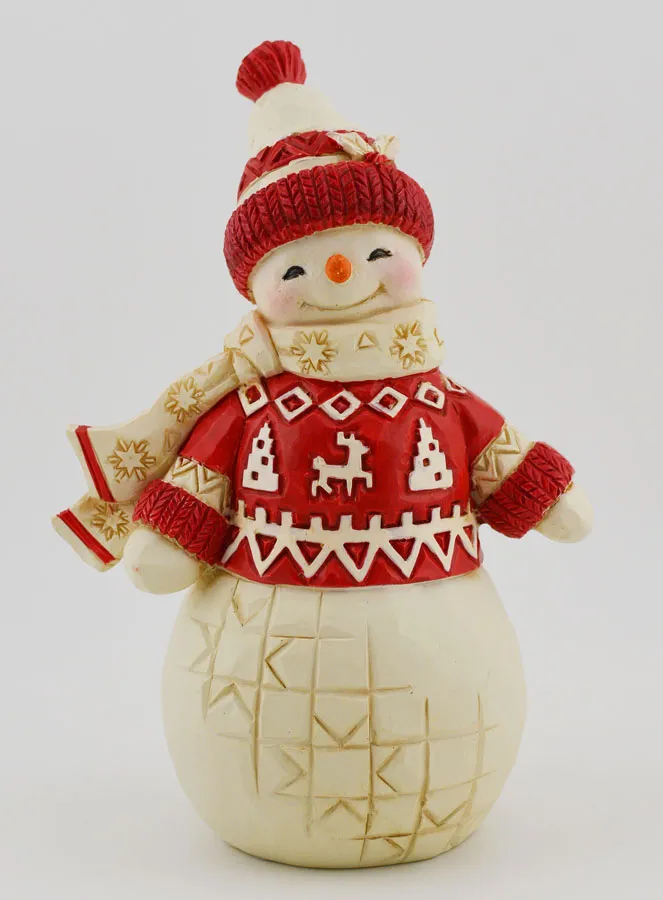 Sneeuwpop Snowy Smiles - Jim Shore (pic 1)