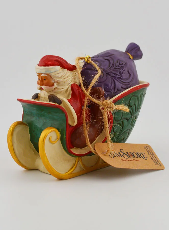 Hangende Kerstman Slee - Jim Shore (pic 3)