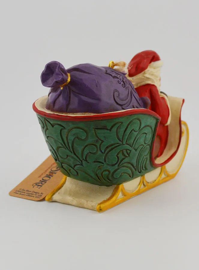 Hangende Kerstman Slee - Jim Shore (pic 4)