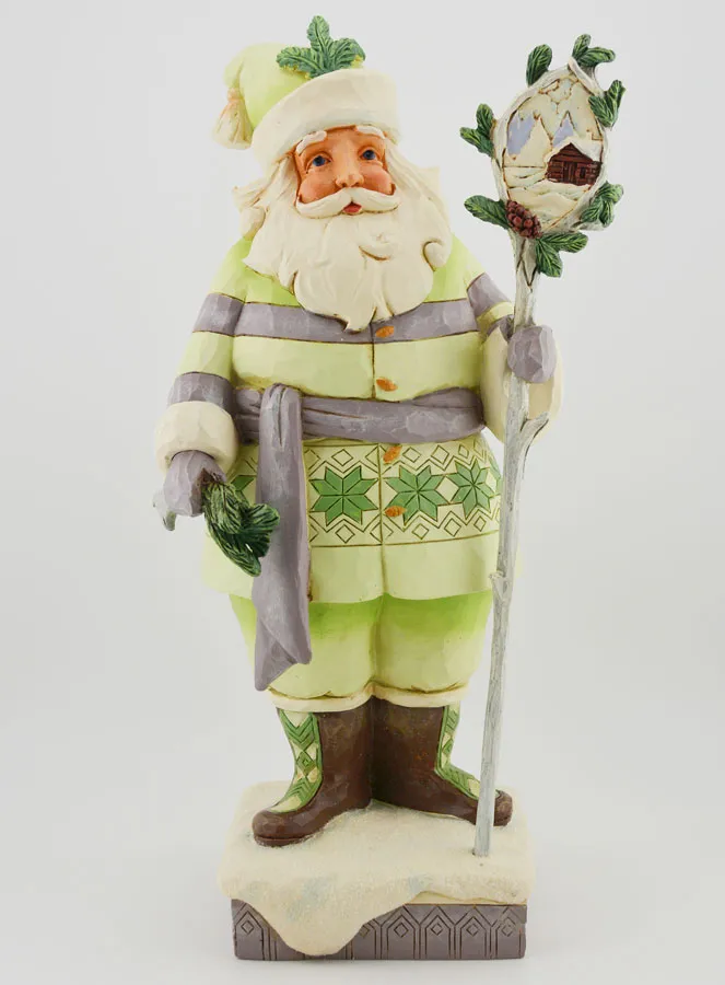 Kerstman White Woodland - Jim Shore (pic 1)