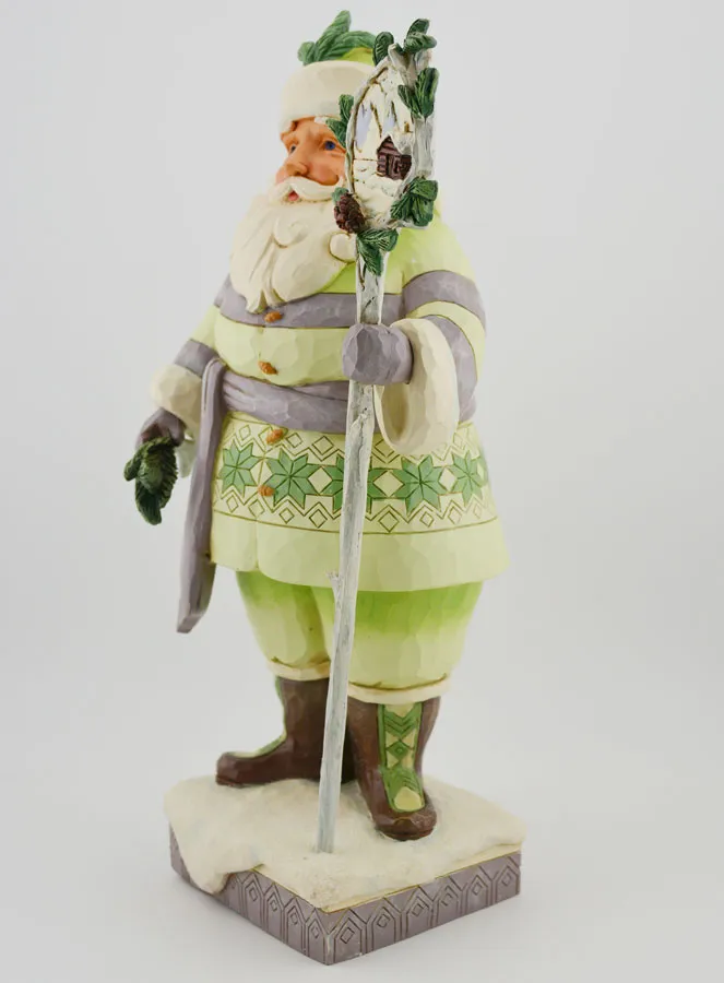 Kerstman White Woodland - Jim Shore (pic 2)