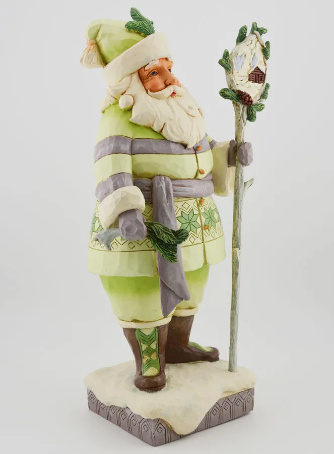 Kerstman White Woodland - Jim Shore (pic 3)