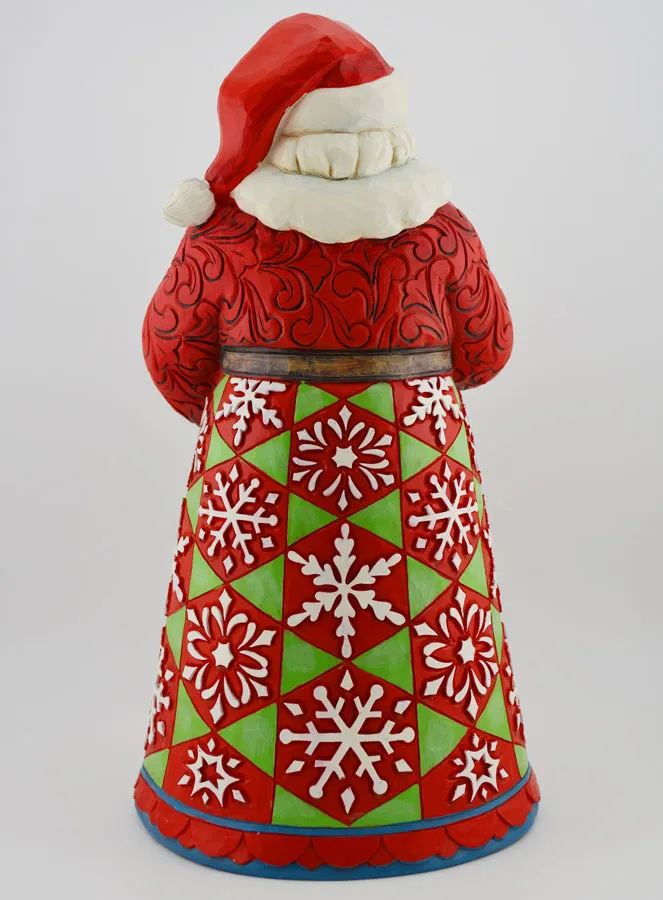 Kerstman met Sneeuwbol - Jim Shore (pic 4)