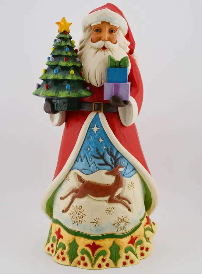 Verlichte Kerstman - Jim Shore (pic 1)