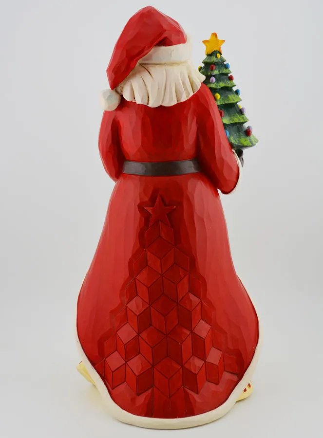 Verlichte Kerstman - Jim Shore (pic 4)