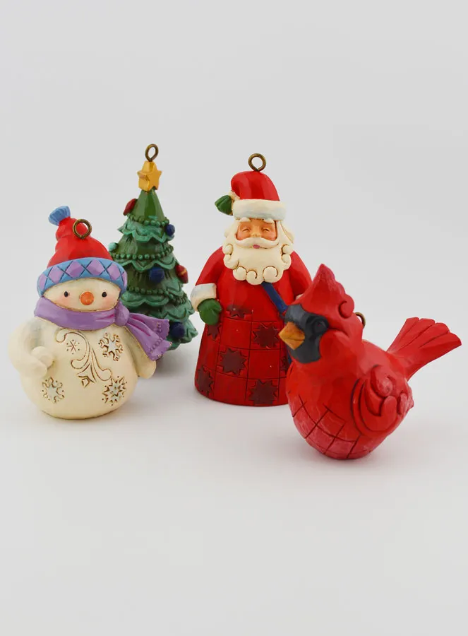 4 Kerstversieringen om op te Hangen - Jim Shore (pic 1)
