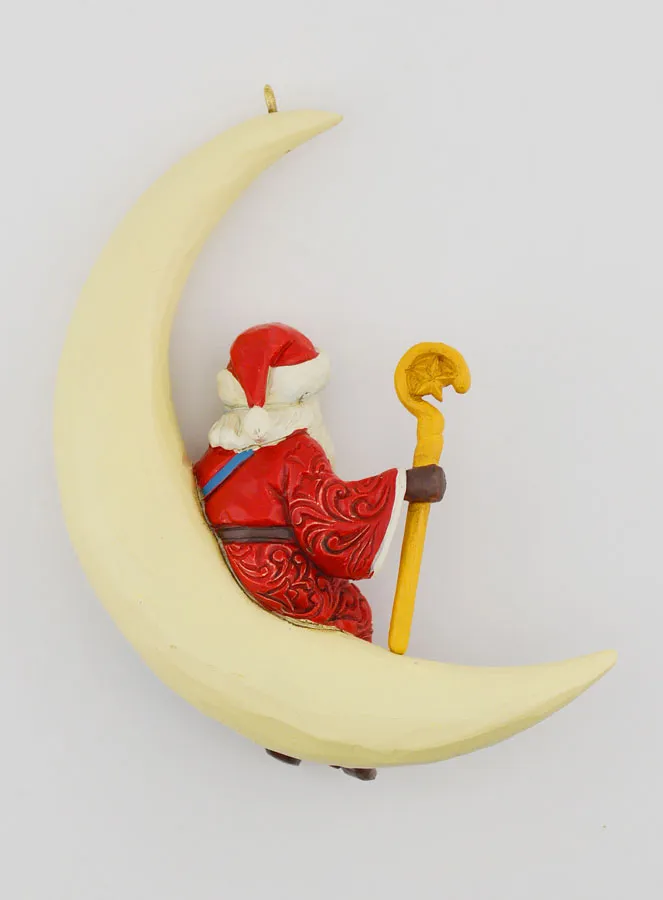 Kerstman op Halve Maan - Jim Shore (pic 2)