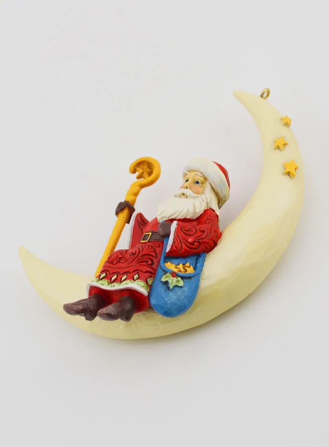 Kerstman op Halve Maan - Jim Shore (pic 3)