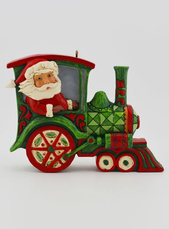 Kerstman Trein om op te Hangen - Jim Shore (pic 1)