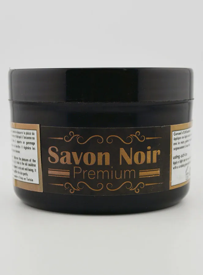 Premium Biologische Zwarte Zeep zonder Parfum - 250 g (pic 1)