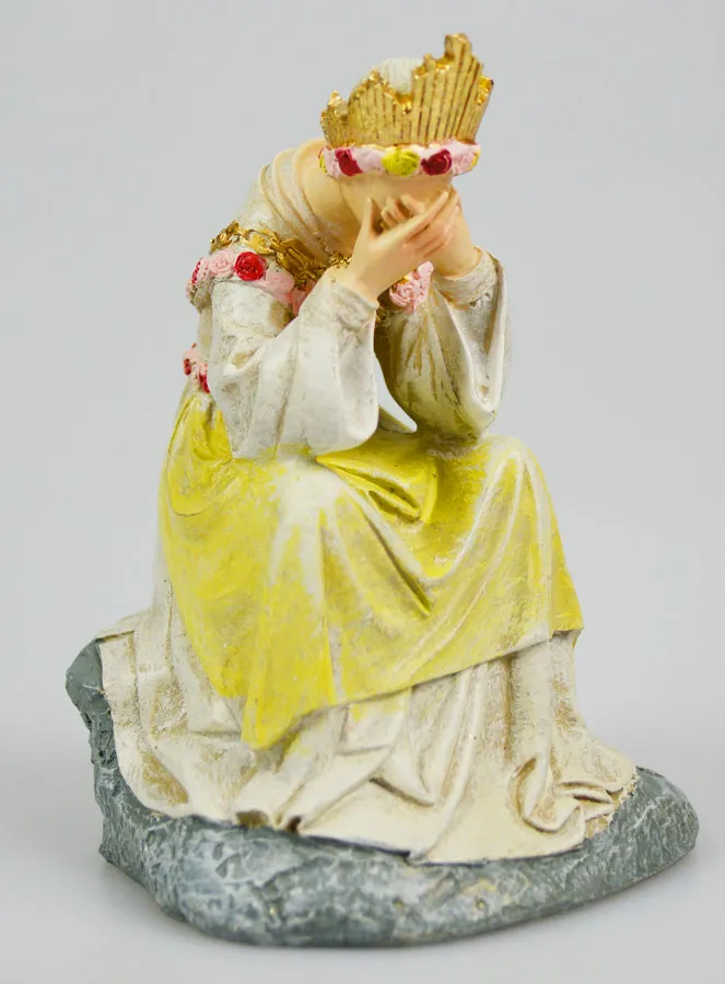Beeld Onze Lieve Vrouw van La Salette in Tranen - 11cm (pic 1)