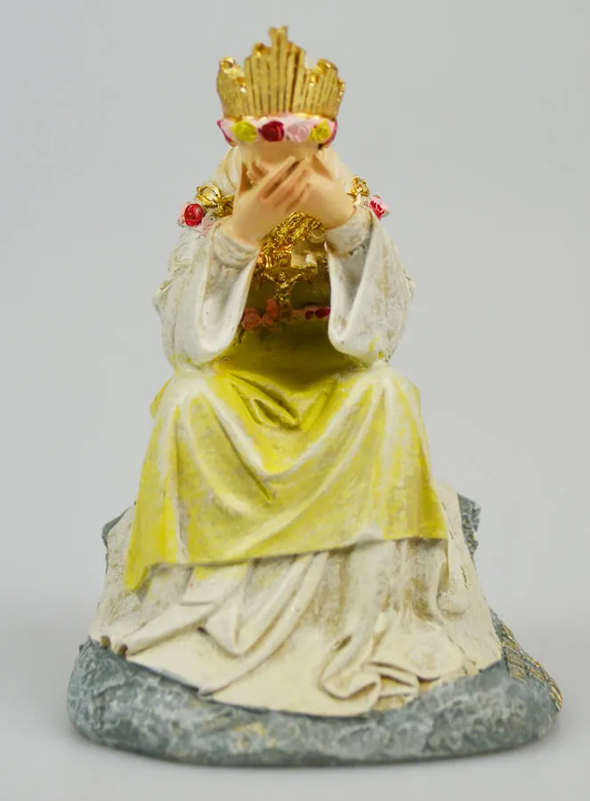 Beeld Onze Lieve Vrouw van La Salette in Tranen - 11cm (pic 2)