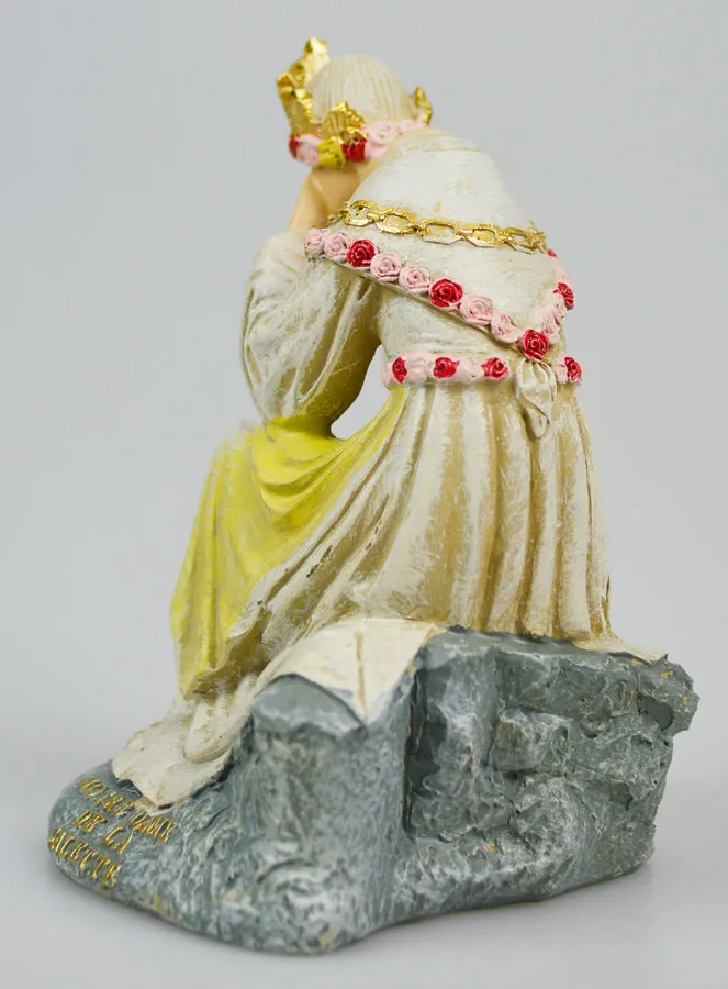 Beeld Onze Lieve Vrouw van La Salette in Tranen - 11cm (pic 4)