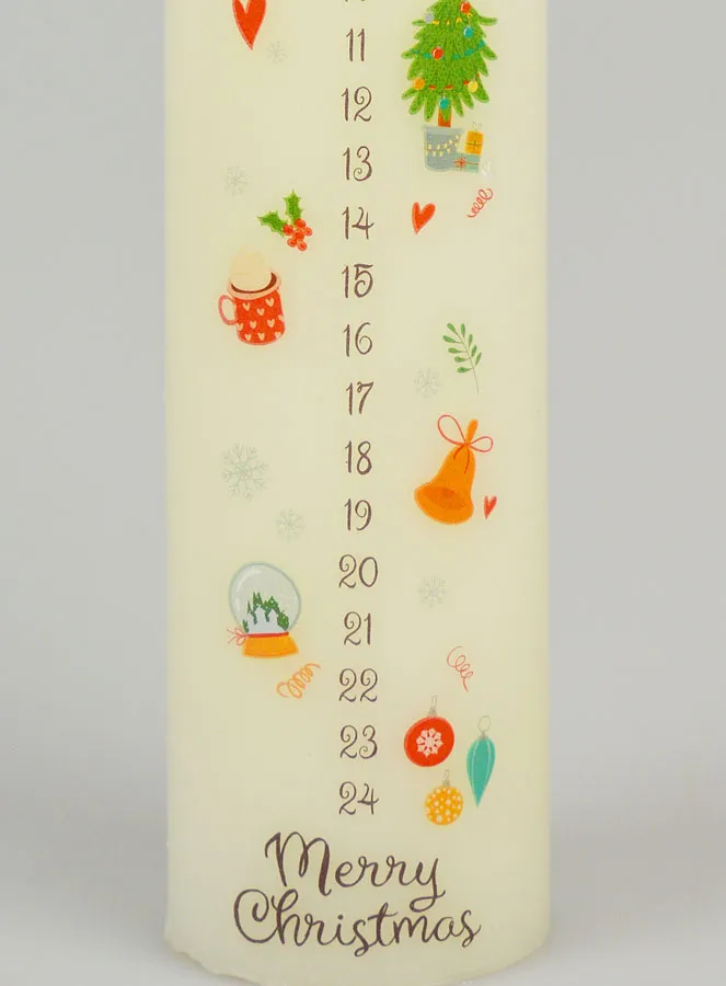 Adventskaars Traditionele Decoratie - 25 cm (pic 3)