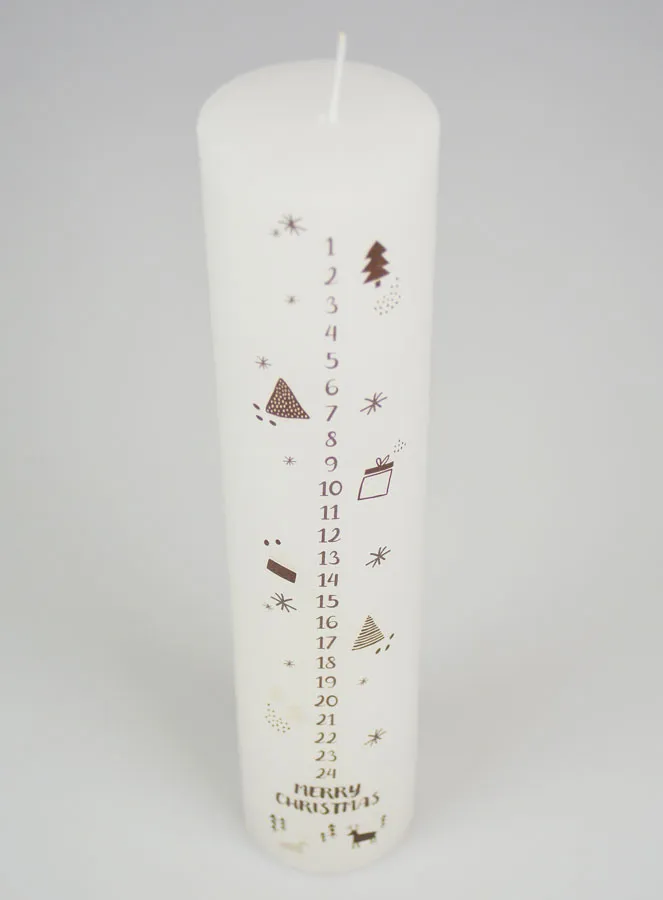 Adventskaars Scandinavische Stijl - 25 cm (pic 2)